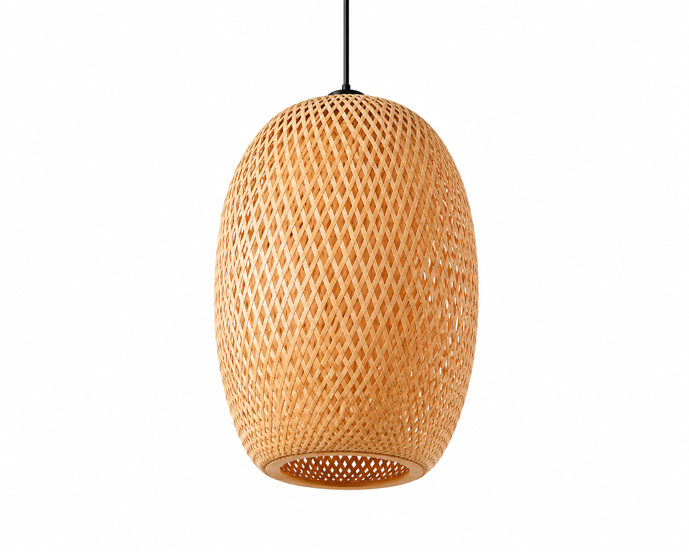 Natural Bamboo aesthetic Light - With warm ambient glow