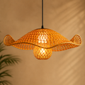 The Hill™ | Artisan Wave Bamboo Light – Made in Northeast India
