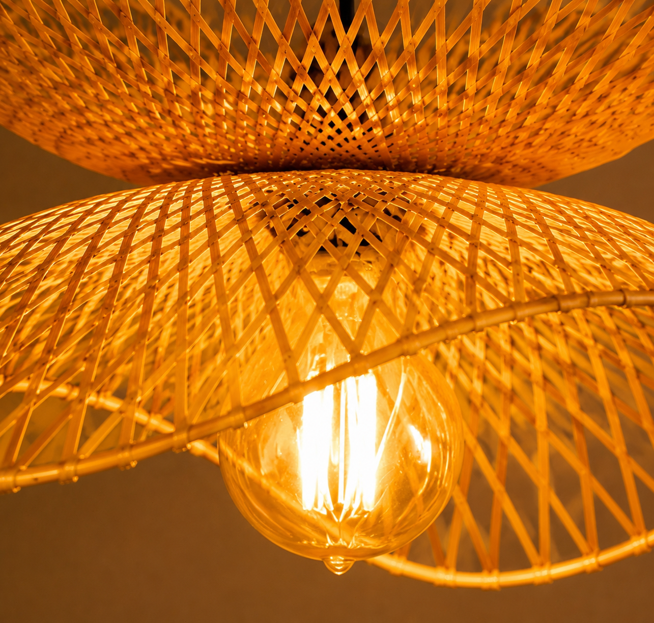 The Hill™ | Meridian wave Floor & celling Lamp – Handcrafted in Northeast India