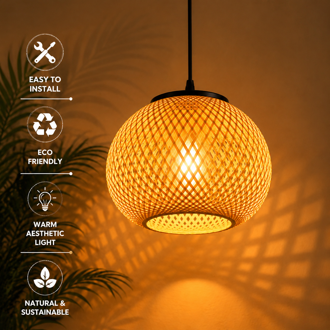 Introducing a New Era of - Sustainable Luxury Lighting Specially crafted from northeast-BIG BALL